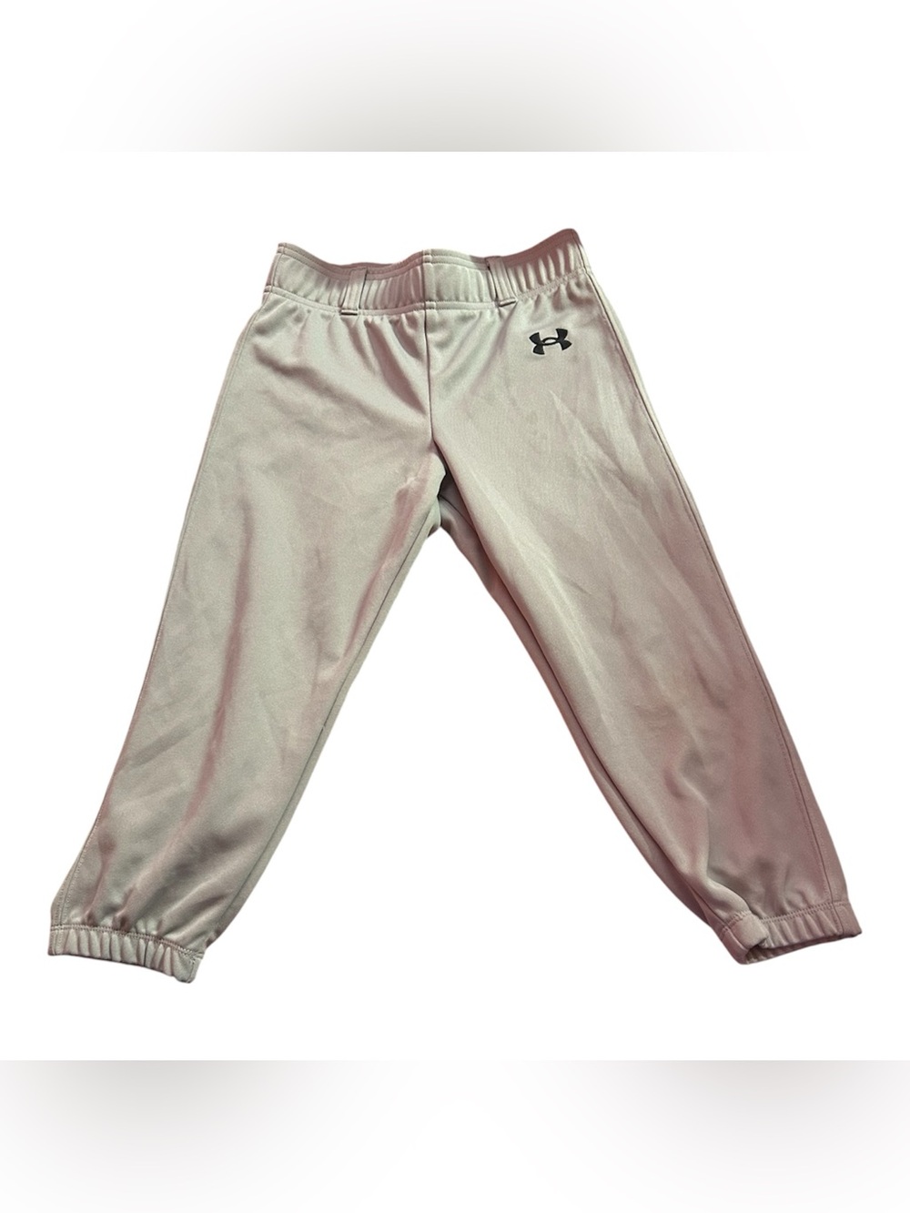 Under Armour Kids Gray Elastic Waistband Active Joggers baseball/softball Pants